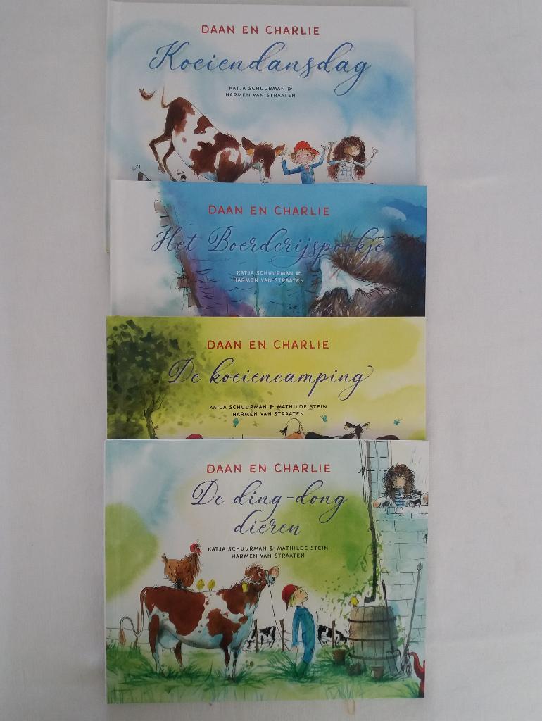 Daan en charlie - 4 boeken., Ophalen of Verzenden, Gelezen, Fictie algemeen