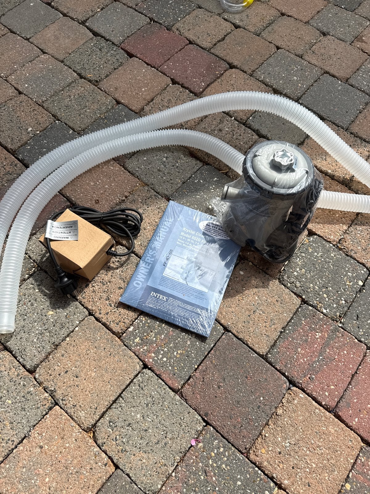 Intex Krystal Clear Model 602G Filterpomp voor Zwembad, Tuin en Terras, Zwembad-toebehoren, Ophalen of Verzenden, Nieuw, Zwembadpomp