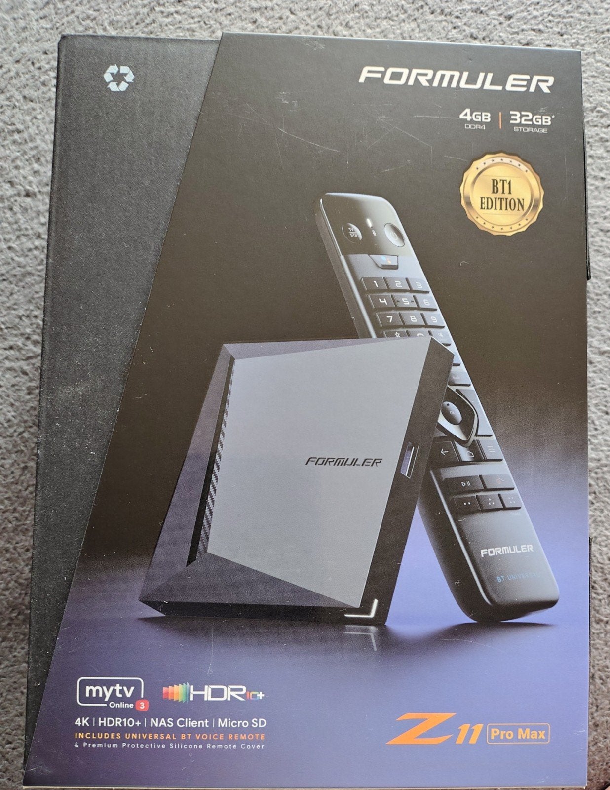 Formuler Z11 Pro Max IPTV Box - Nieuwstaat, Ophalen of Verzenden, Zo goed als nieuw, HDMI, Minder dan 500 GB