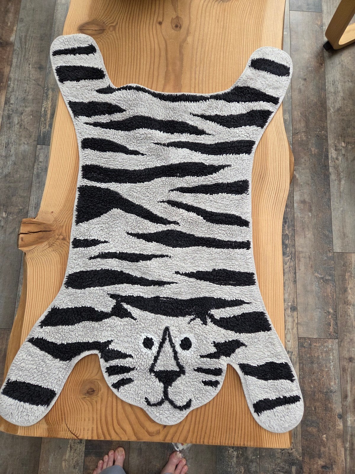 Vloerkleed, Huis en Inrichting, Ophalen, 50 tot 100 cm, Grijs, 50 tot 100 cm