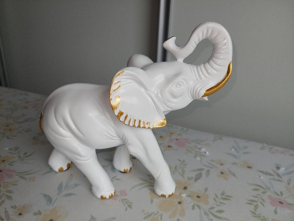 Beeld van "Witte Olifant"  (NIEUW), Ophalen of Verzenden, Nieuw, Dier