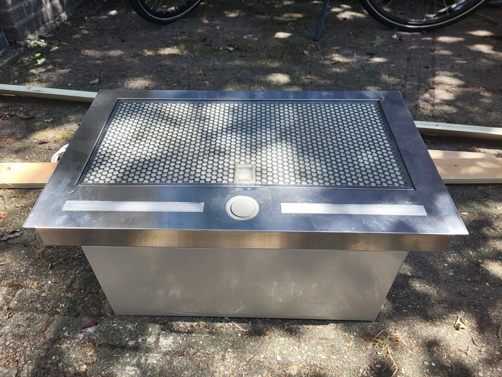 afzuigkap, inbouwafzuigkap RVS, Ophalen, Gebruikt, Afzuiger