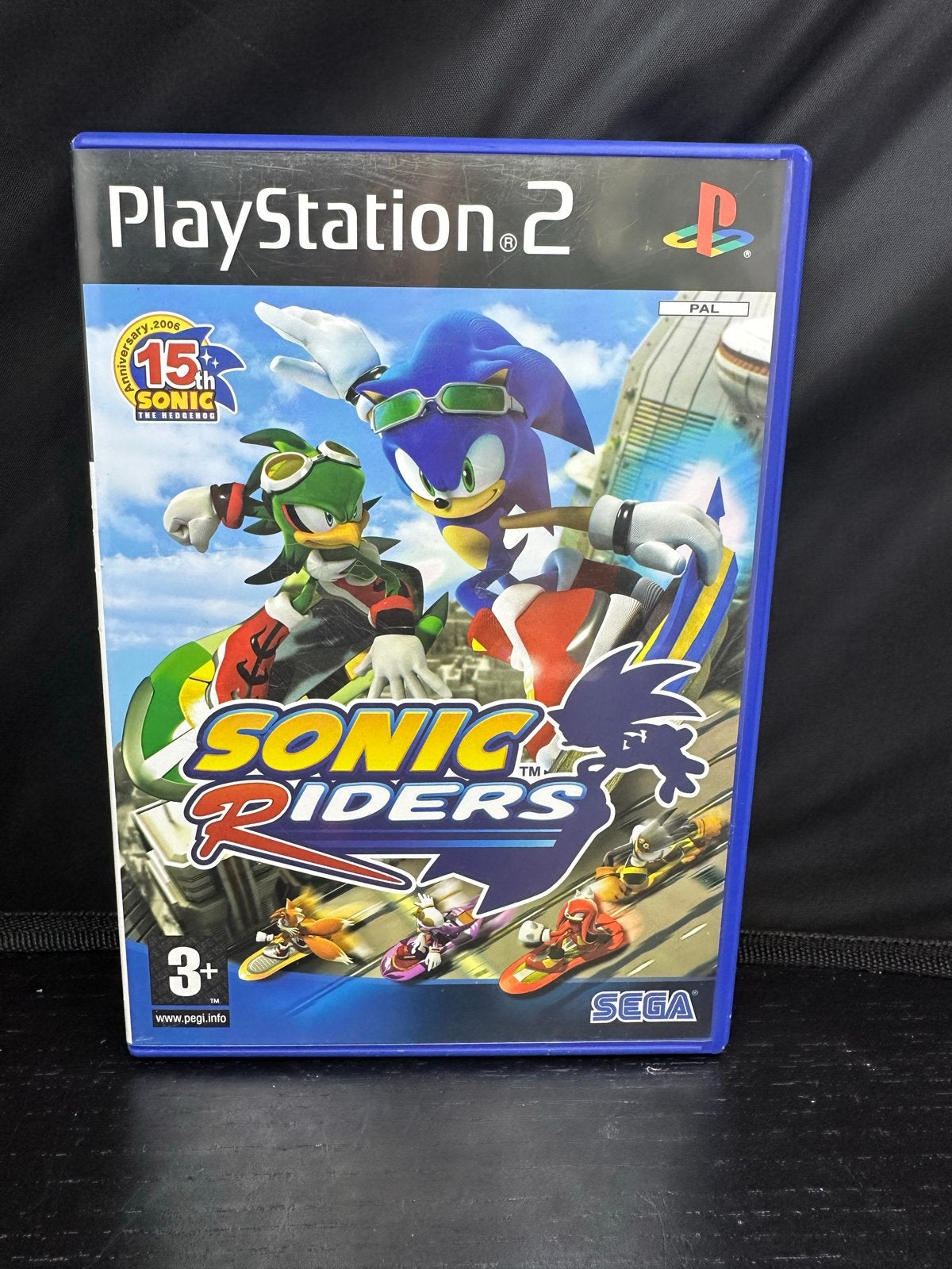 Sonic Riders - PlayStation 2 (PS2) - Racegame, D, Gebruikt, Verzenden, 1 speler