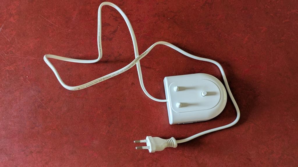 Philips Sonicare batterijoplader en opzetstuk voor 2 borstel, Ophalen of Verzenden, Zo goed als nieuw, Mondverzorging