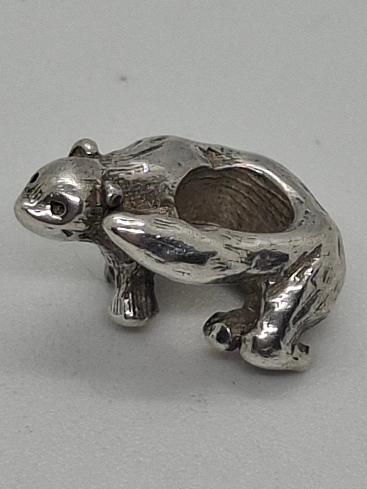 Zilveren Retired Trollbeads bedel 'Mink' LAA 925, 1 bedel, Ophalen of Verzenden, Zilver, Trollbeads