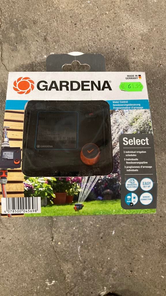 Gardena besproeiingscomputer type 1891, Ophalen, Nieuw