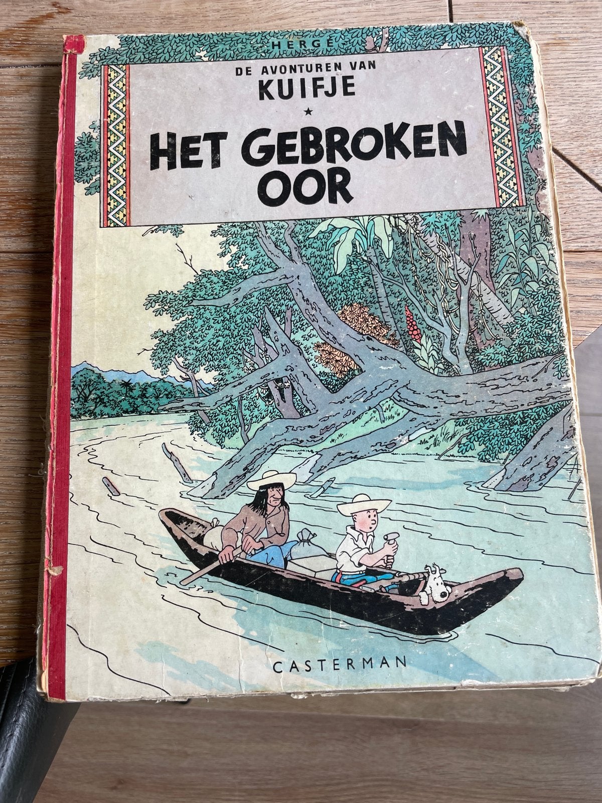 Kuifje: Het gebroken oor, Boeken, Ophalen of Verzenden, Gelezen