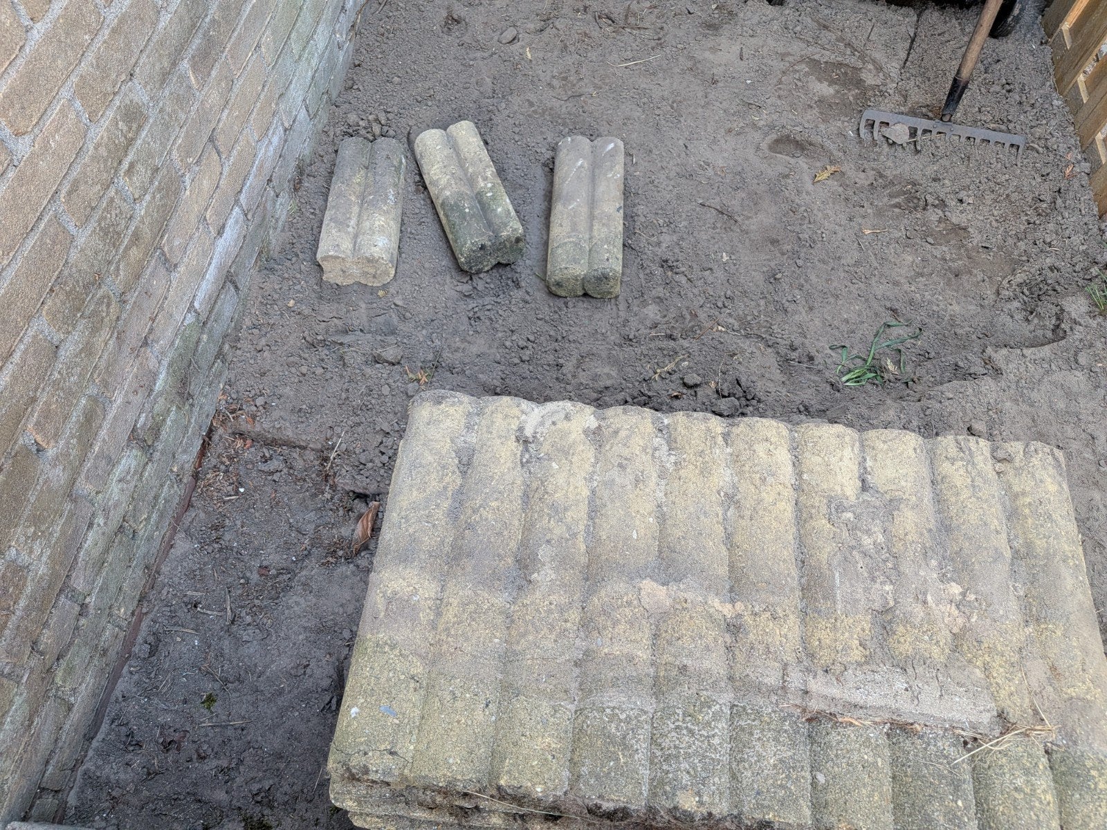 opsluitbanden  GRATIS, Ophalen, Beton, Minder dan 5 m², Overige typen