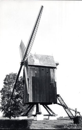 (BG132) Ansichtkaart België molen Oosterzele Vinkemolen 1981, Verzamelen, Ansichtkaarten | België, Verzenden, 1980 tot heden, Ongelopen