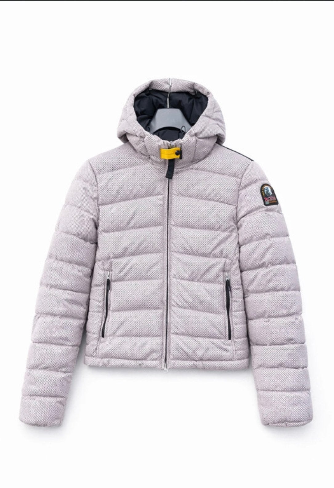 Parajumpers Techno Puffer S Taupe / Blush Tint Origineel PJS, Kleding | Dames, Jassen | Winter, Verzenden, Zo goed als nieuw, Maat 36 (S)