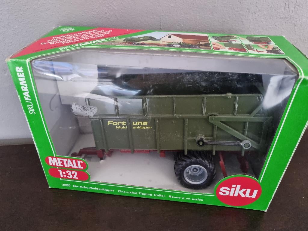 SIKU 2880 Ein-Achs-Muldenkipper, Hobby en Vrije tijd, Modelauto's | 1:32, Ophalen of Verzenden, Zo goed als nieuw, Tractor of Landbouw