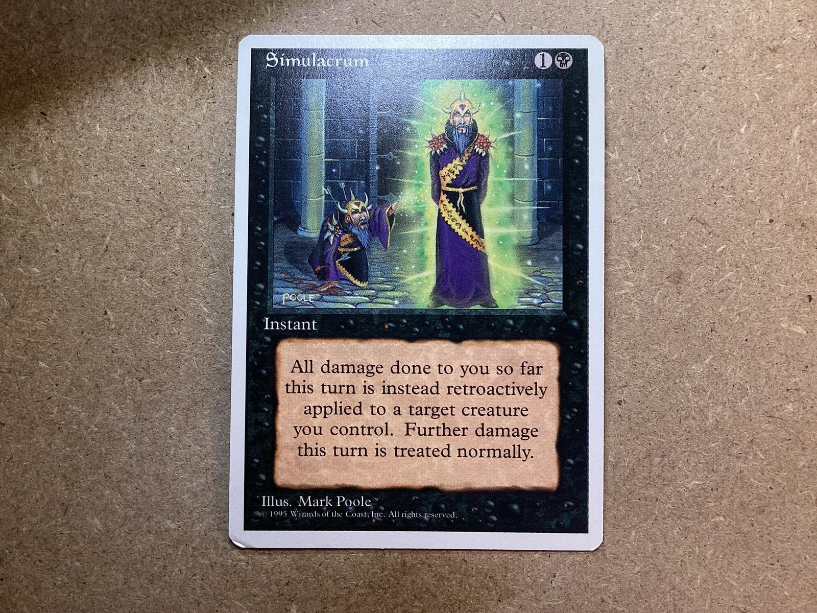 1x Simulacrum (Good), Ophalen of Verzenden, Gebruikt, Losse kaart