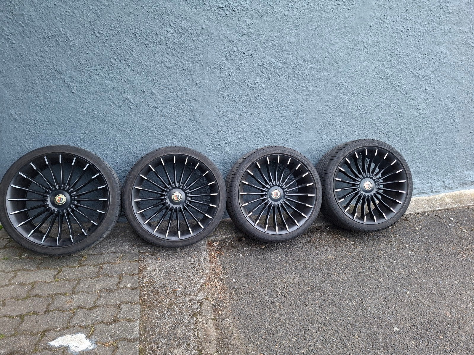 BMW 20" Breedset Alpine Look Velgen met Zomerbanden, 245 mm, Banden en Velgen, Ophalen of Verzenden, 20 inch