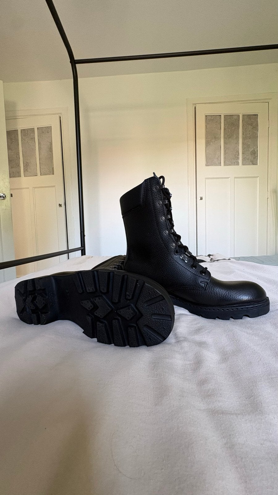 “NIEUWE” originele Bata Leger laars / kisten zwarte maat 43, Zwart, Boots, Nieuw, Ophalen of Verzenden
