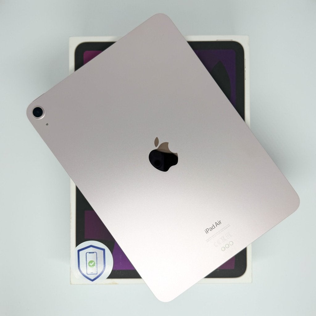 Foto 2 van iPad Air 5e 64GB roze /94% batt /zeer net /garantie