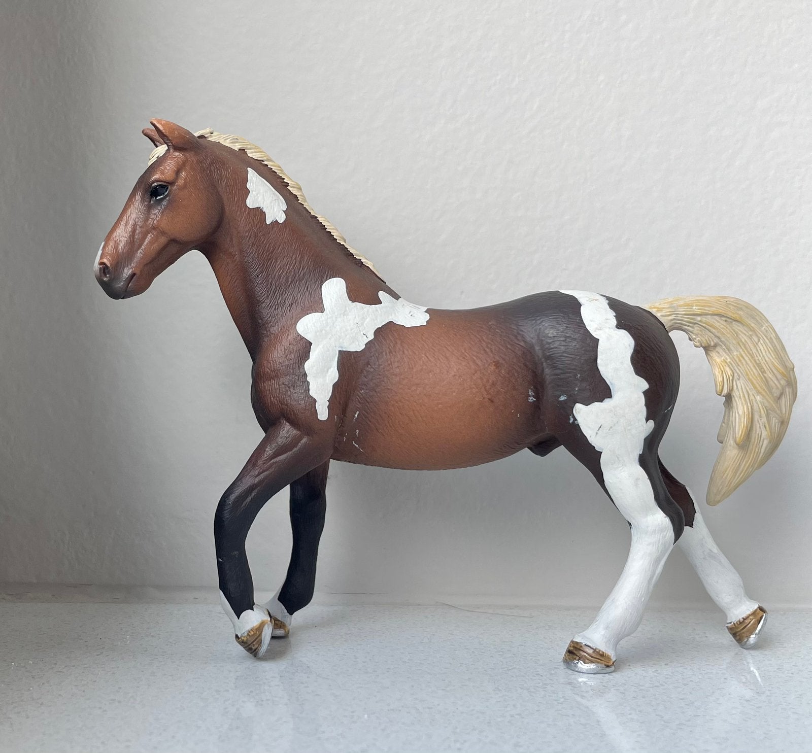 Schleich trakheners, Verzenden, Zo goed als nieuw, Paard, Beeldje of Figuurtje