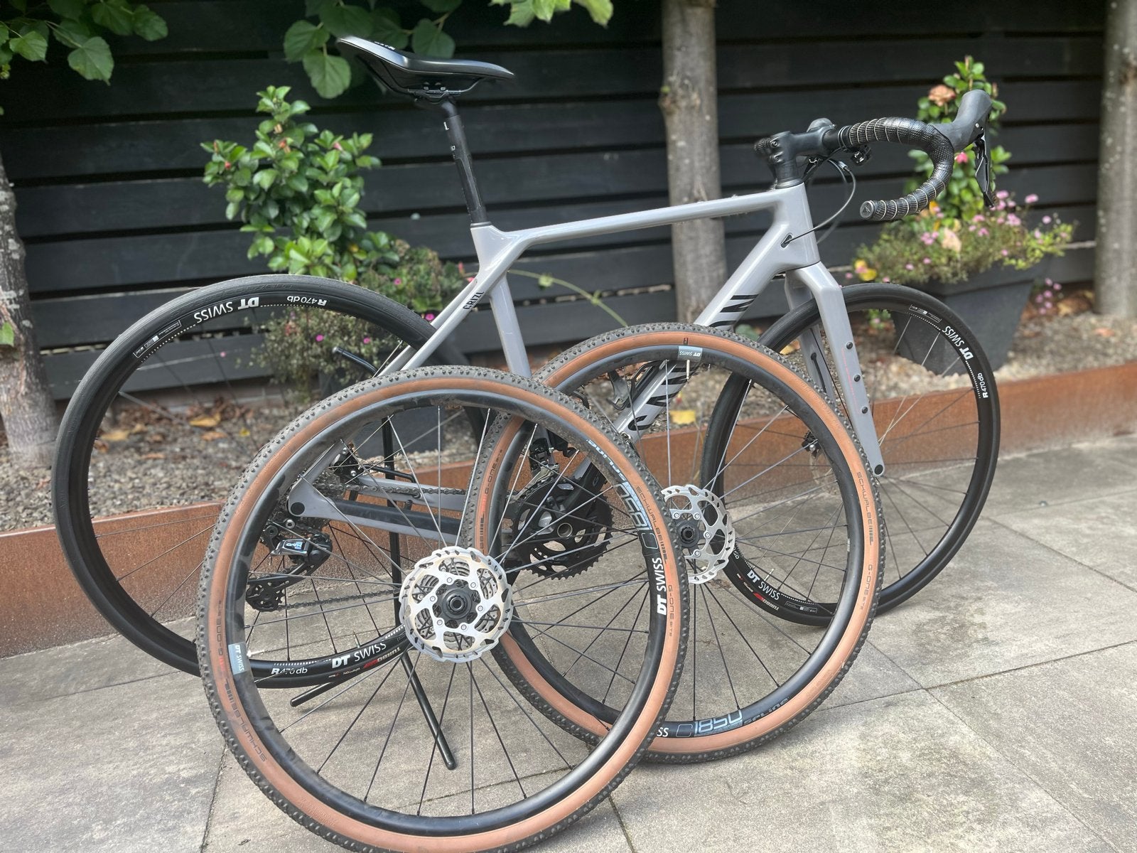 Canyon CF SL 7 Gravelbike met extra racewielen, Fietsen en Brommers, 28 inch, Carbon, Zo goed als nieuw, Meer dan 20 versnellingen
