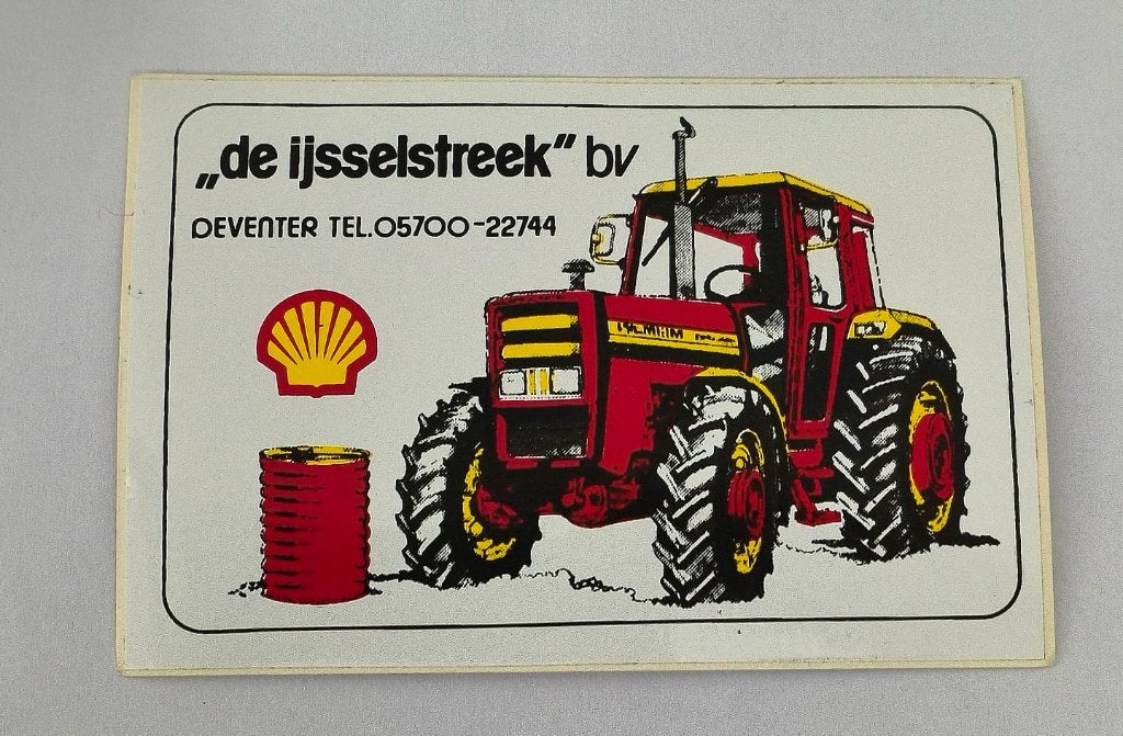 Sticker De IJsselstreek b.v Deventer, Ophalen of Verzenden, Zo goed als nieuw, Bedrijf of Vereniging