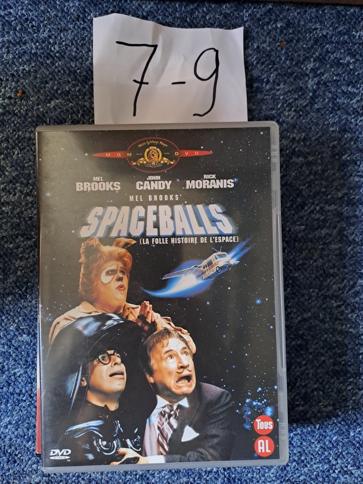 Spaceballs DVD - Mel Brooks klassieker, Alle leeftijden, Nederlands, Ophalen of Verzenden, Komedie