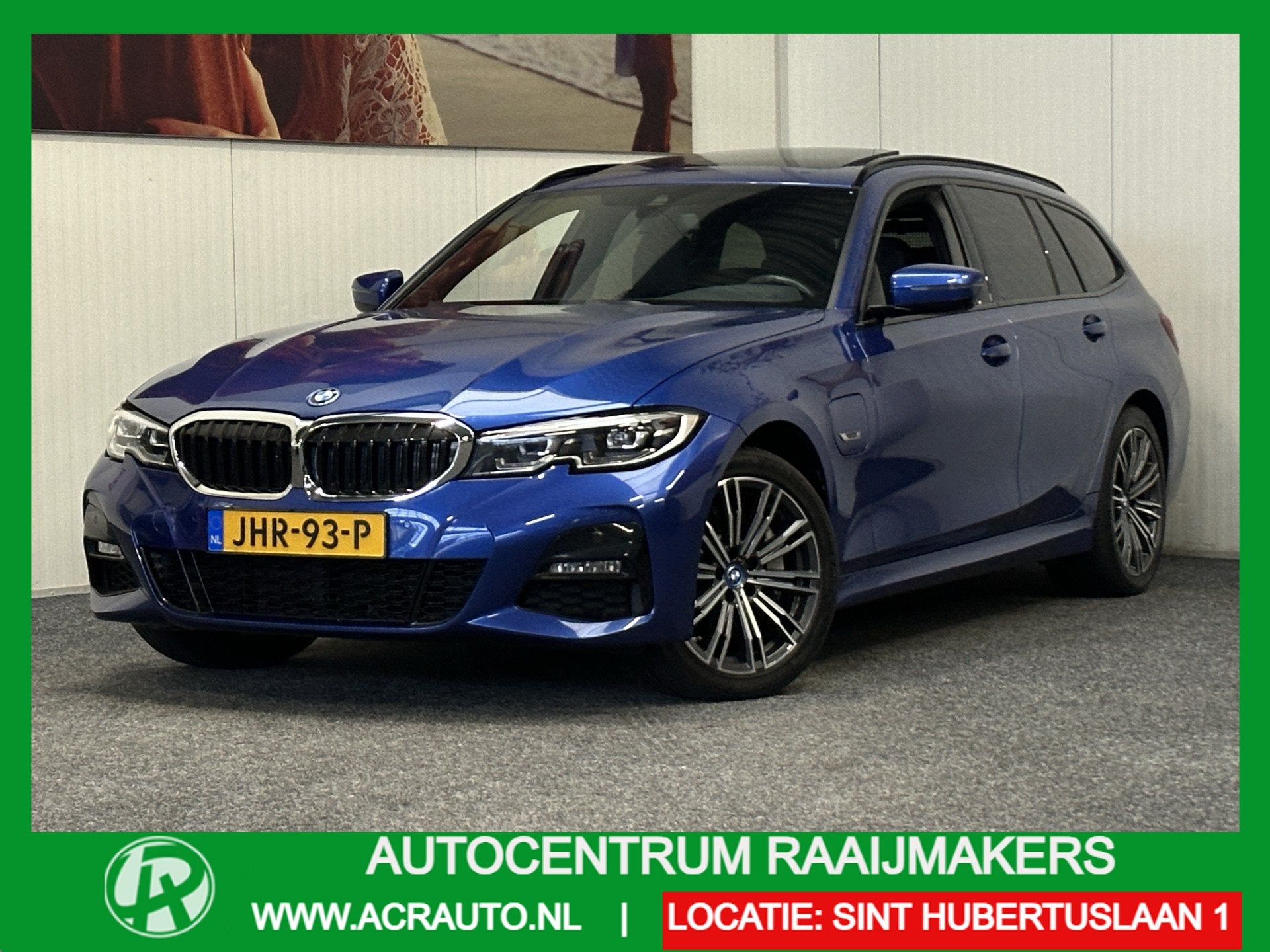BMW 3 Serie Touring 330E XDRIVE 4X4 PHEV HIGH EXECUTIVE M PA, Auto's, BMW, 1998 cc, Gebruikt, Zwart, 1865 kg