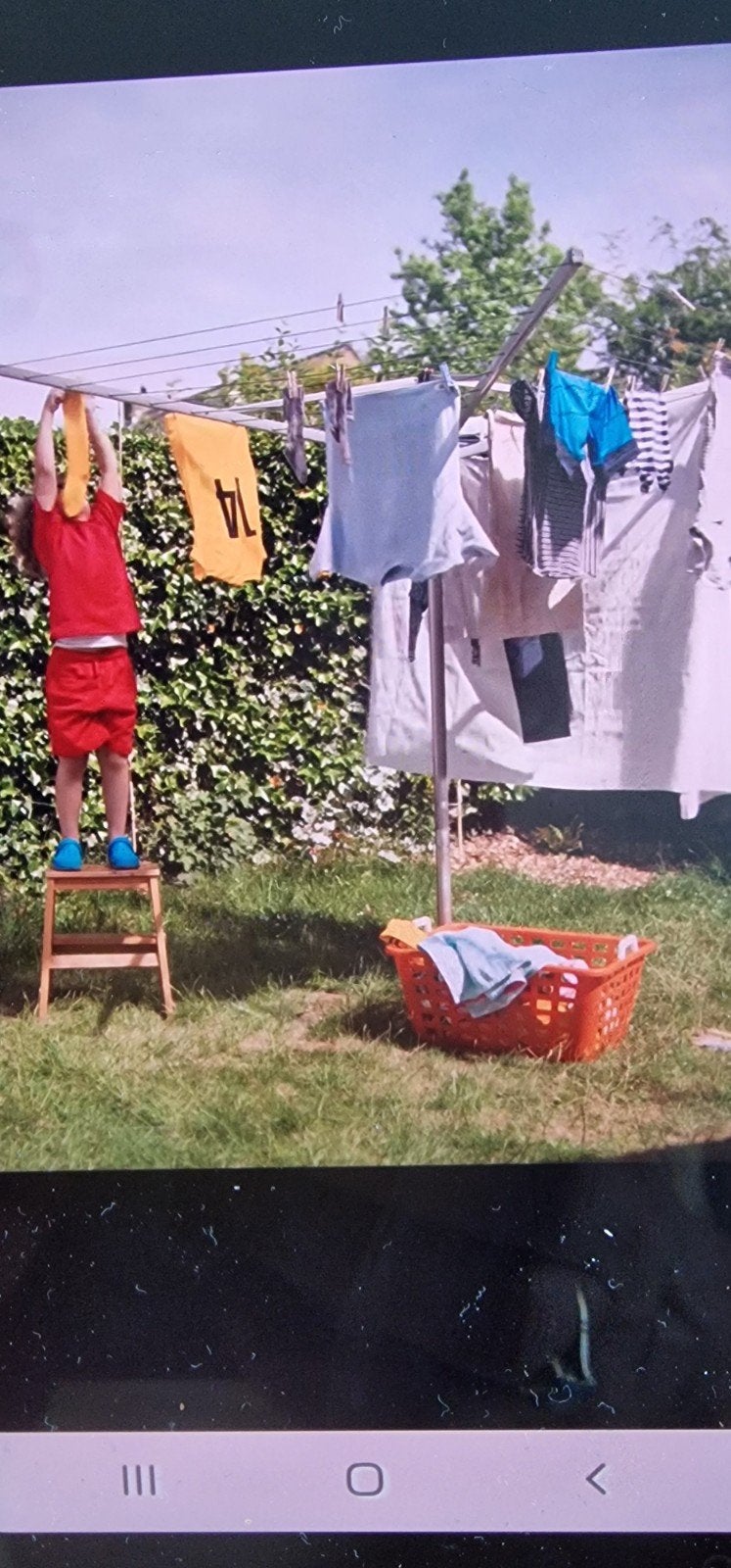Brabantia droogmolen - Ideaal voor buiten, Ophalen, Gebruikt, Droogmolen