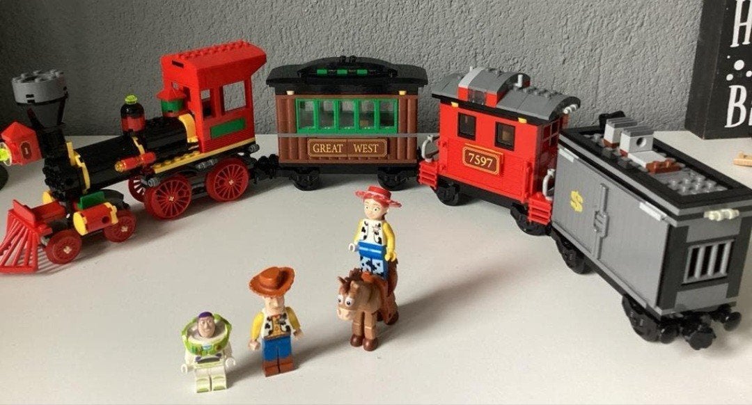 Lego Toy Story Western Trein set 7597, Kinderen en Baby's, Speelgoed | Duplo en Lego, Lego, Ophalen of Verzenden, Zo goed als nieuw