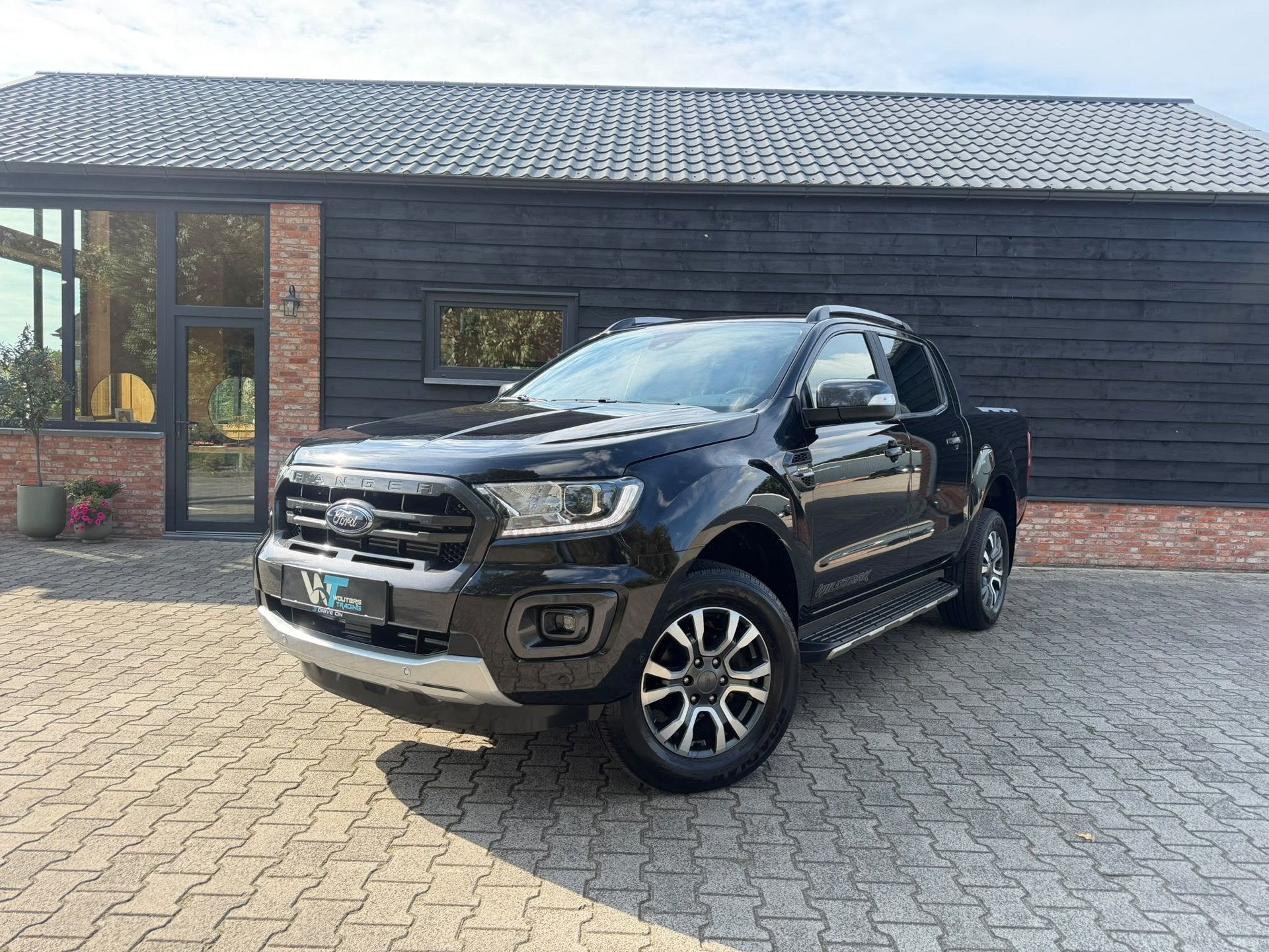 Ford Ranger 2.0 EcoBlue Wildtrak - 5 persoons - nieuwstaat -, Automaat, Gebruikt, Zwart, 4 cilinders