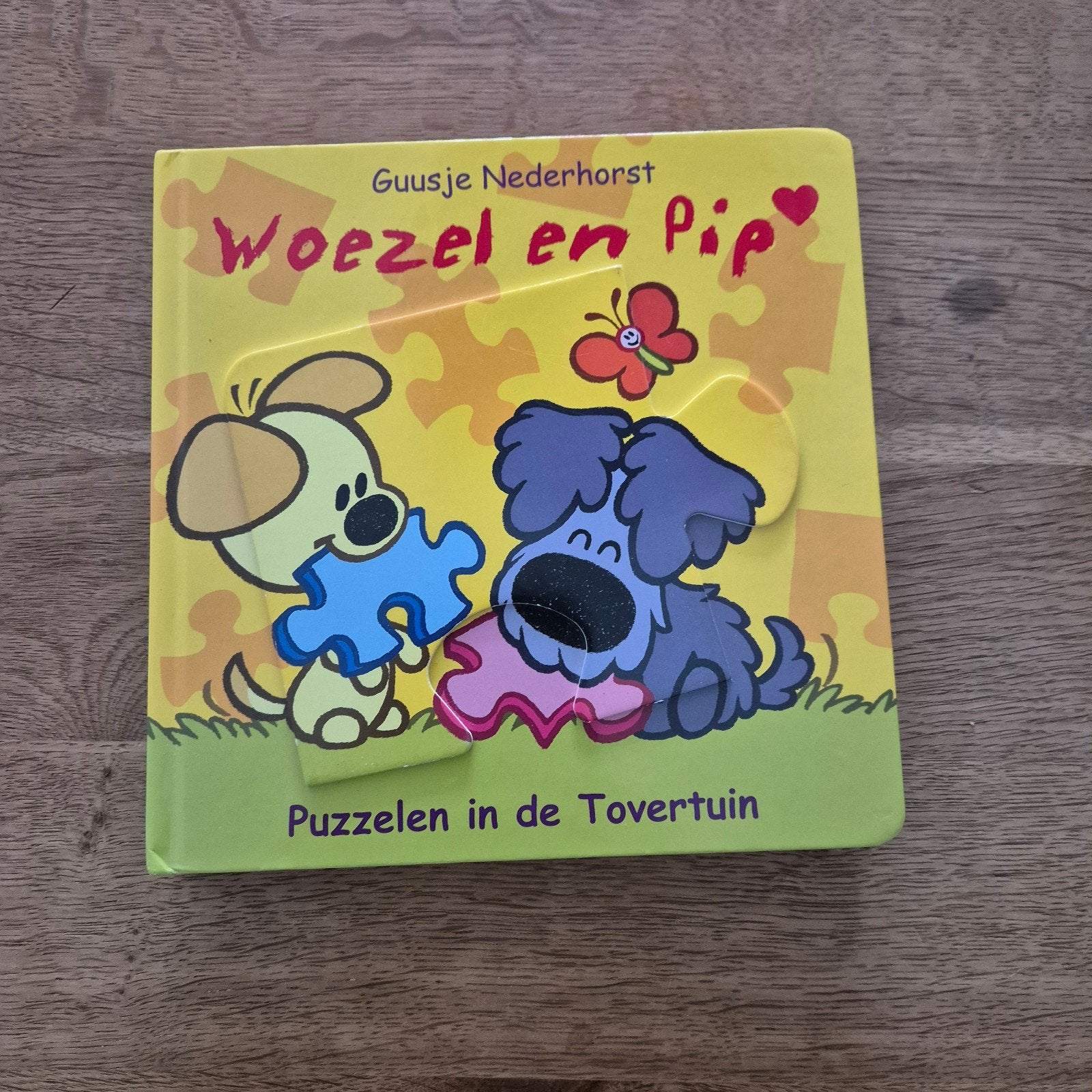 Guusje Nederhorst - Puzzelen in de tovertuin, Ophalen, 3 tot 4 jaar, Zo goed als nieuw, Guusje Nederhorst