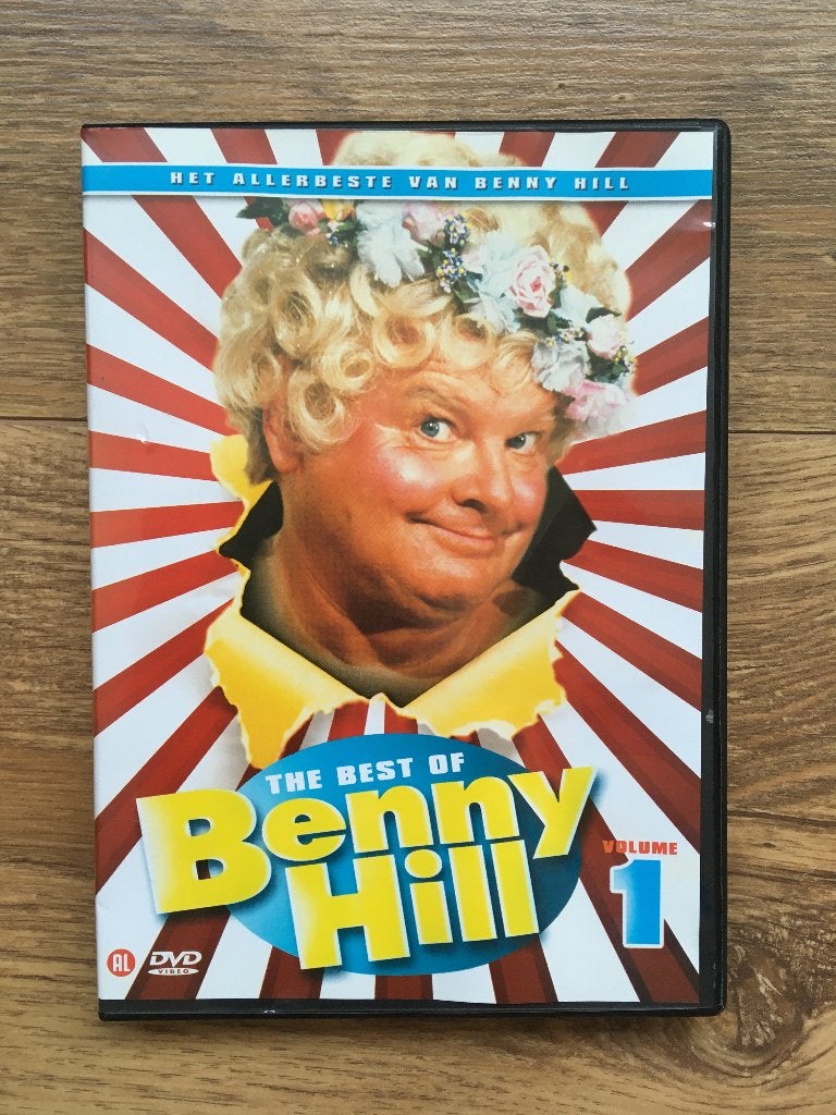 DVD - The best of Benny Hill 1, Alle leeftijden, Ophalen of Verzenden, Zo goed als nieuw, Overige genres