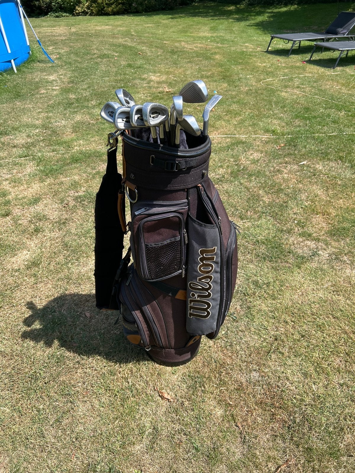 Dunlop golfset ijzers 3 t/m P - Ziet er nog prima uit!, Overige merken, Set, Gebruikt, .