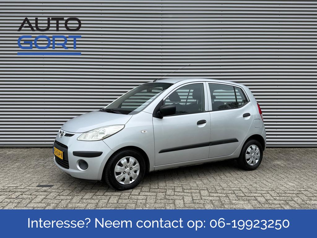 Hyundai i10 1.1 Dynamic | Hoge instap | Airco | 5 Deurs, Voorwielaandrijving, Stof, Gebruikt, 31 €/maand