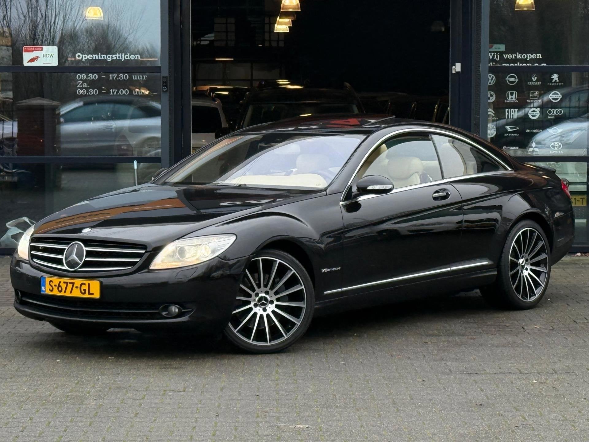 Mercedes-Benz CL-klasse 500 5.5 AMG LEDER/SOFTCLOSE/NACHTZIC, Auto's, Automaat, Achterwielaandrijving, Gebruikt, CL