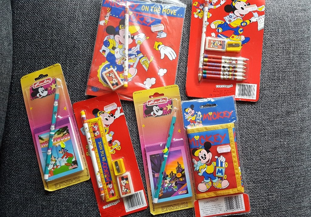 (mickey mouse) schoolspulletjes, Diversen, Schoolbenodigdheden, Ophalen of Verzenden, Nieuw