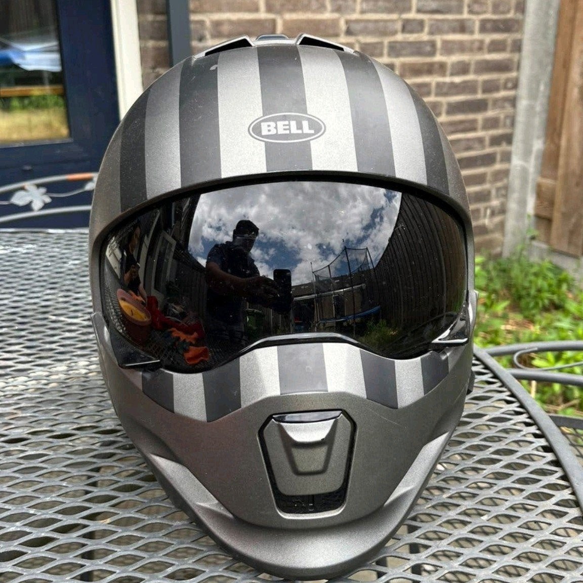 Bell motor helm (model ook Harley Davidson, Scorpio) L, Overige merken, Systeemhelm, Heren, Ophalen of Verzenden