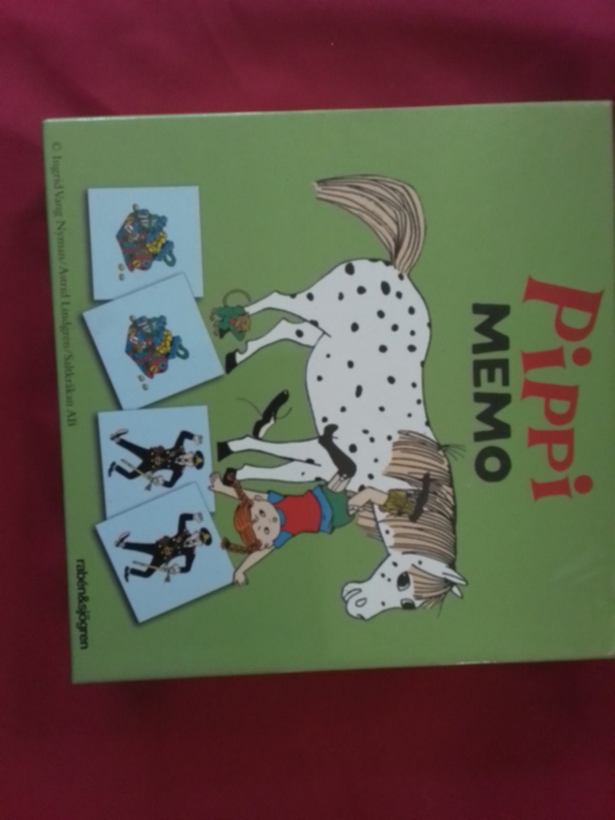 PIPPI LANGKOUS    MEMORY SPEL   en PIPPI KOFFER, Ophalen of Verzenden