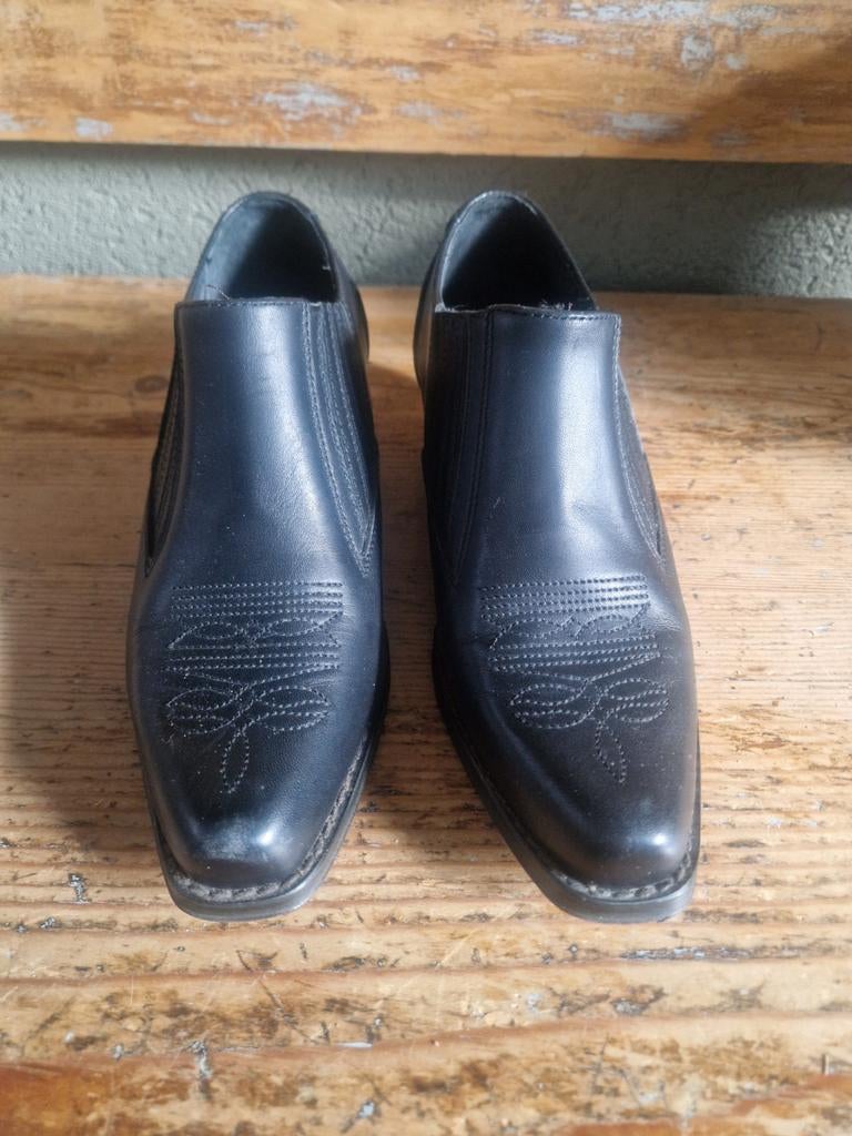 Johnny Bulls Western Boots ZGAN, Ophalen, Zwart, Johnny bulls, Zo goed als nieuw