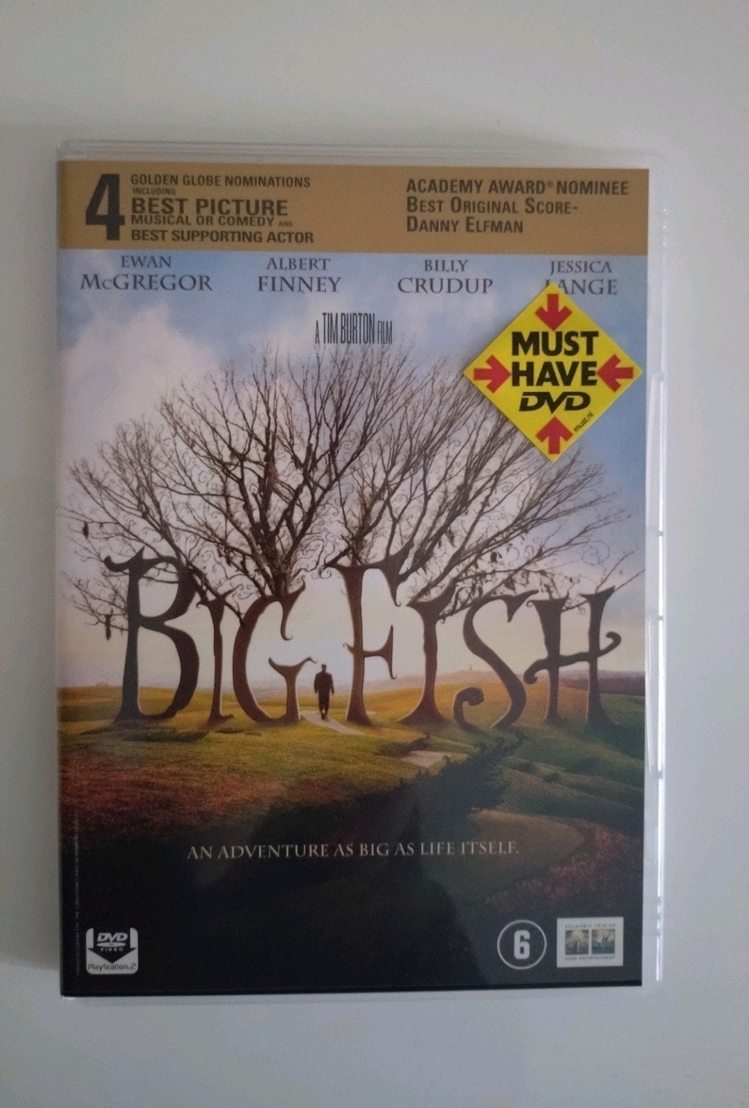 Big Fish DVD, Ophalen of Verzenden, Zo goed als nieuw