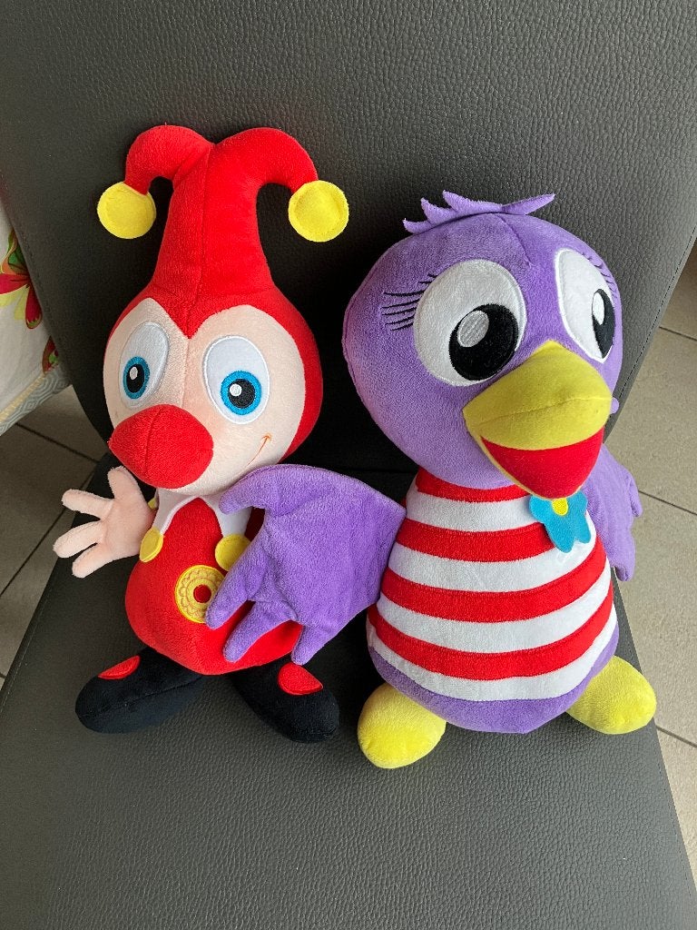 Efteling knuffels Jokie & Jet, Ophalen of Verzenden, Zo goed als nieuw, Overige typen