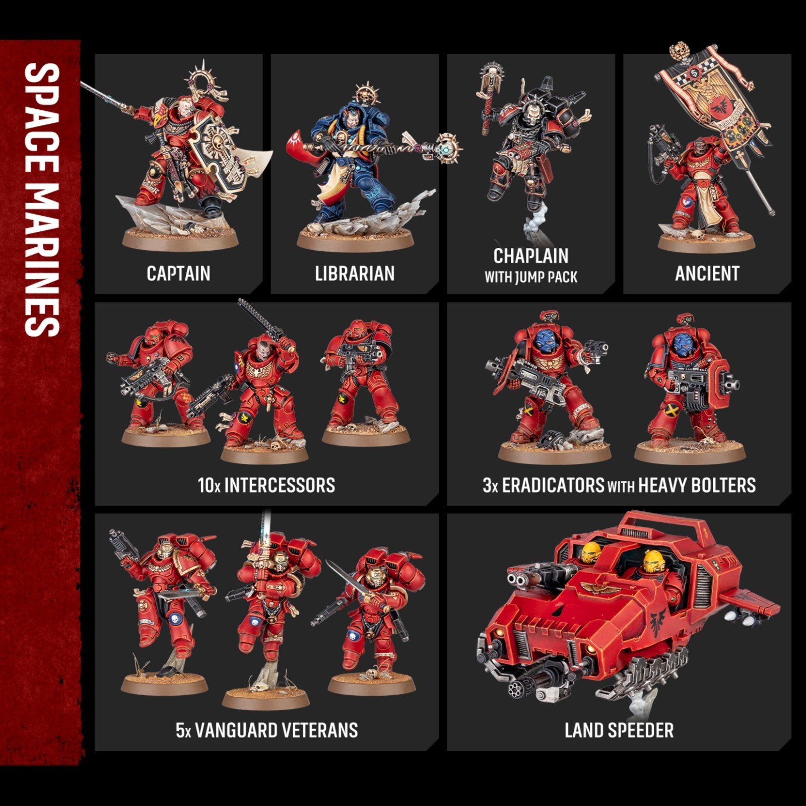 Warhammer 40k; Armageddon boxset Space Marines, 1 speler, Nieuw, Ophalen of Verzenden, Vanaf 3 jaar