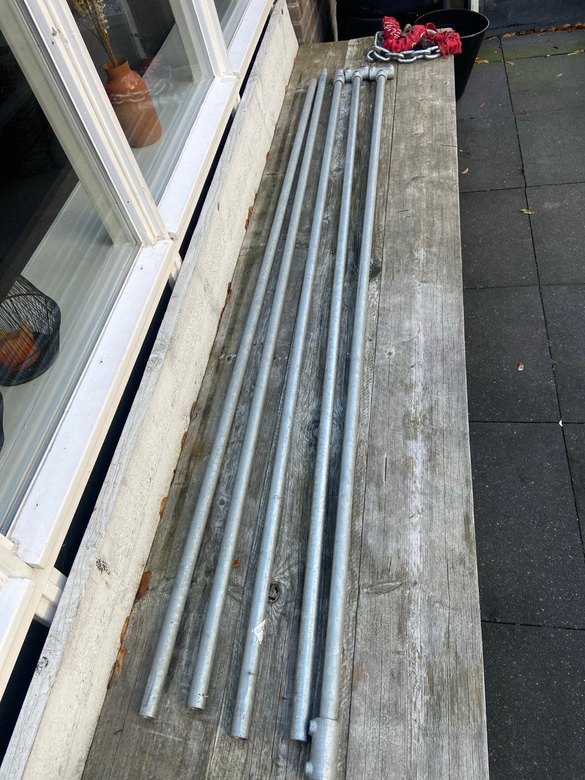 5 Steigerbuizen 23 mm diameter, Ophalen, Gebruikt, Overige typen