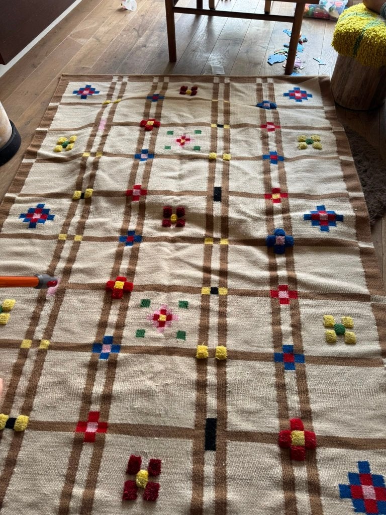 Vloerkleed: IKEA KNYLHAVREN, Ophalen, 150 tot 200 cm, 200 cm of meer, Zo goed als nieuw