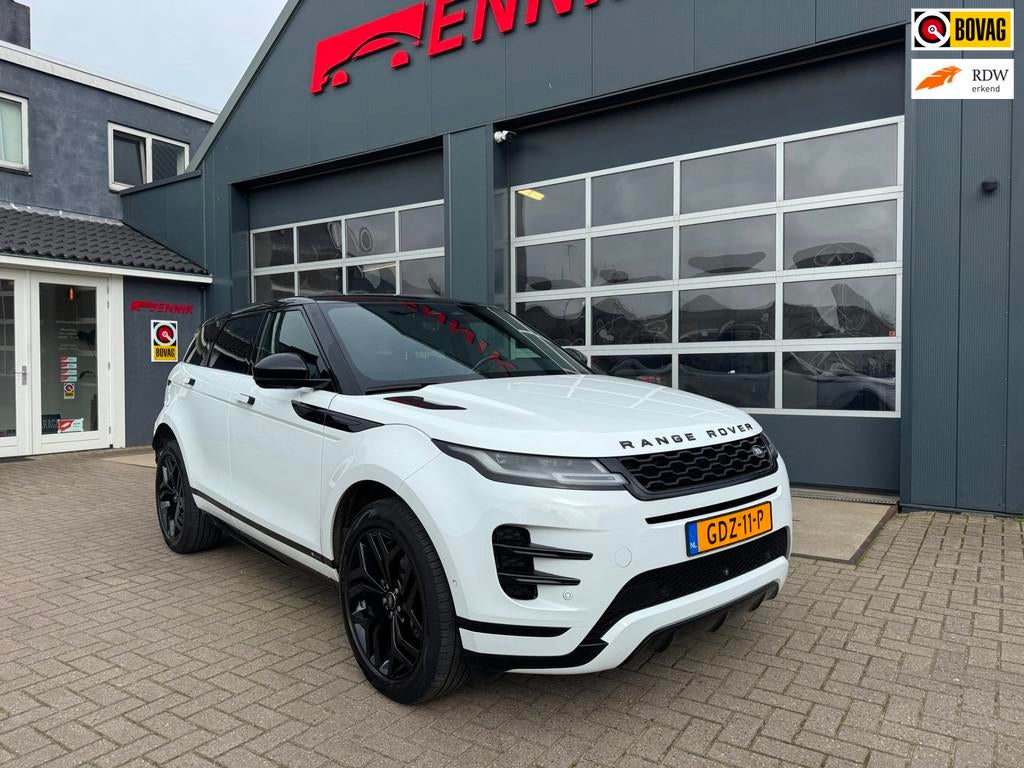 Land Rover Range Rover Evoque 1.5 P300e AWD R-Dynamic SE / T, Auto's, Land Rover, Wit, Vierwielaandrijving, Hybride Elektrisch/Benzine