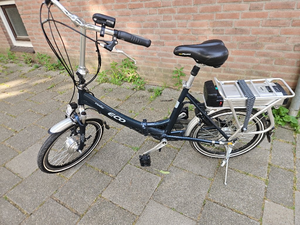 Elektrische vouwfiets ECO Traveler ZO GOED ALS NIEUW!, Fietsen en Brommers, Fietsen | Vouwfietsen, Versnellingen, Zo goed als nieuw