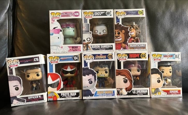Funko Pop! Collectie (8 stuks), Ophalen of Verzenden, Zo goed als nieuw