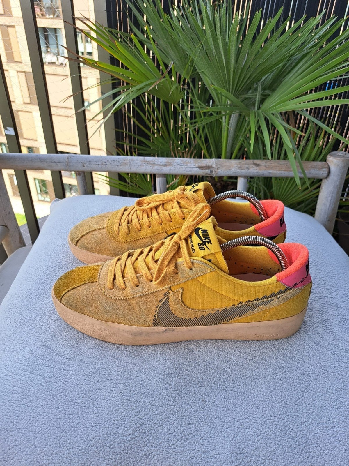 Nike SB Bruin React 'Pollen' 44,5, Ophalen of Verzenden, Gedragen, Overige kleuren, Nike SB