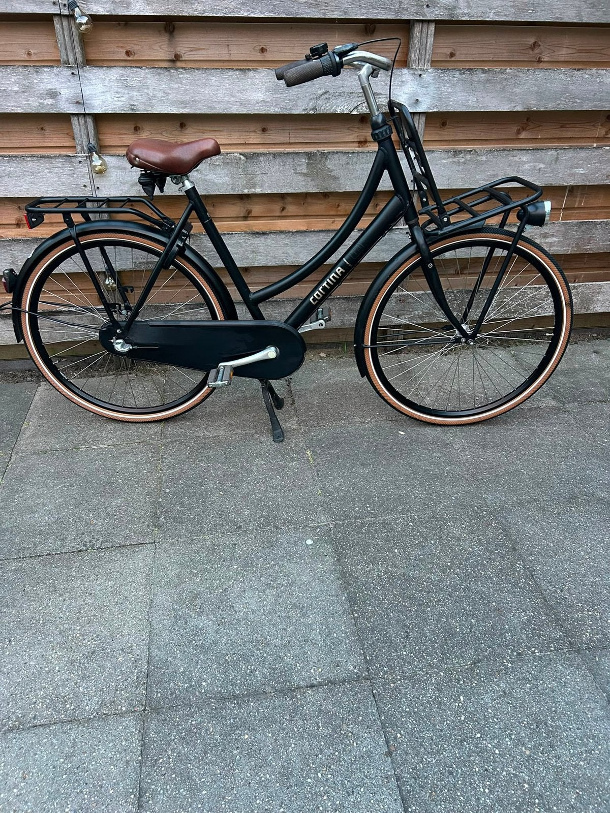 Damesfiets Cortina U4 transport 28 inch, 56 cm of meer, Ophalen, Gebruikt, Versnellingen