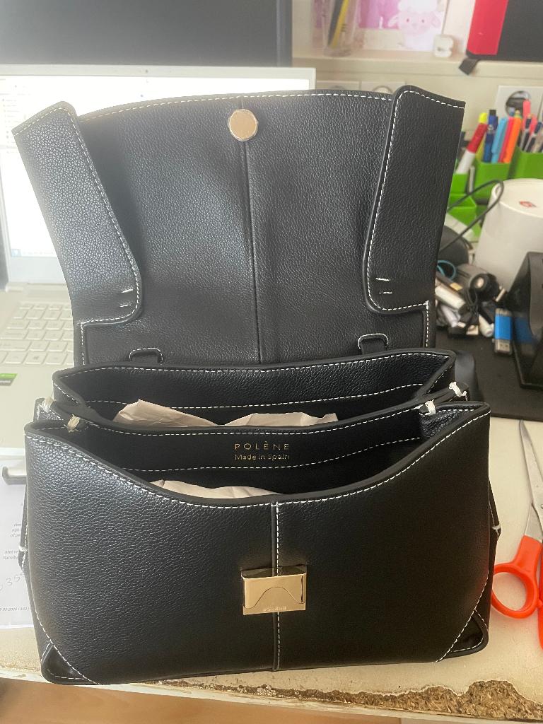 handtas Polene, Ophalen of Verzenden, Nieuw, Zwart, Handtas