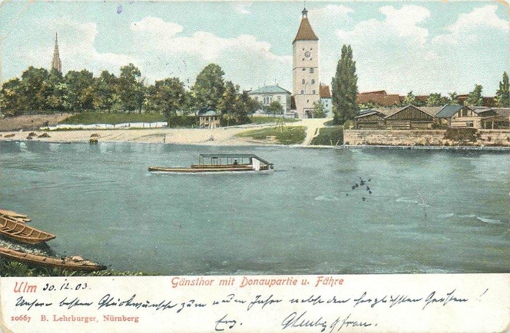 701-284-029 Ulm, Verzenden, Voor 1920, Duitsland