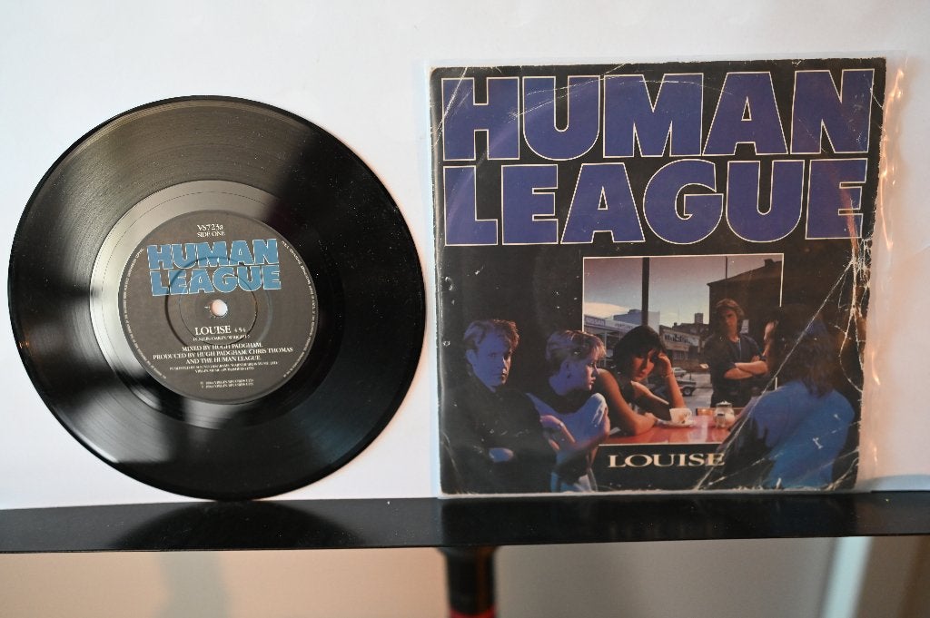 Single 1984 Human League    Louise - the sign, 7 inch, Ophalen of Verzenden, Zo goed als nieuw, Overige typen