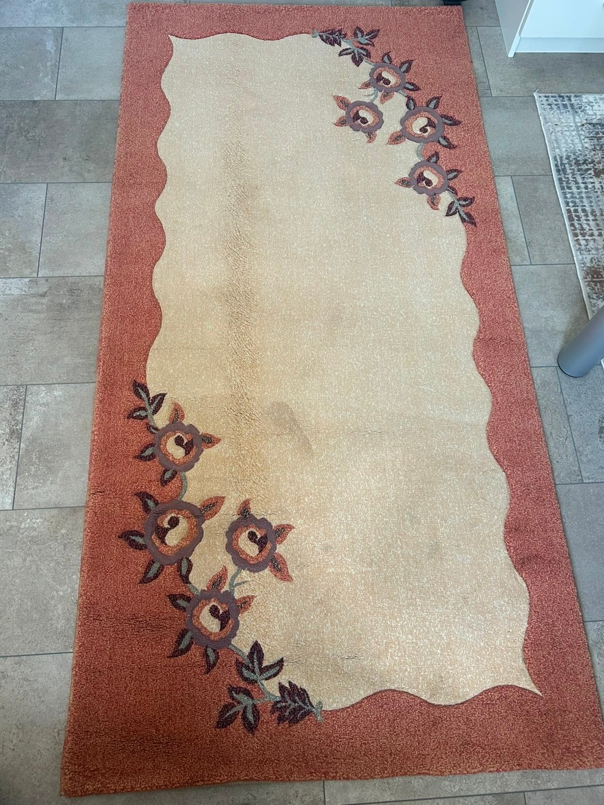 Twee vloerkleden 79x39 cm en 79x49 cm, Ophalen, Minder dan 50 cm, Gebruikt, 50 tot 100 cm
